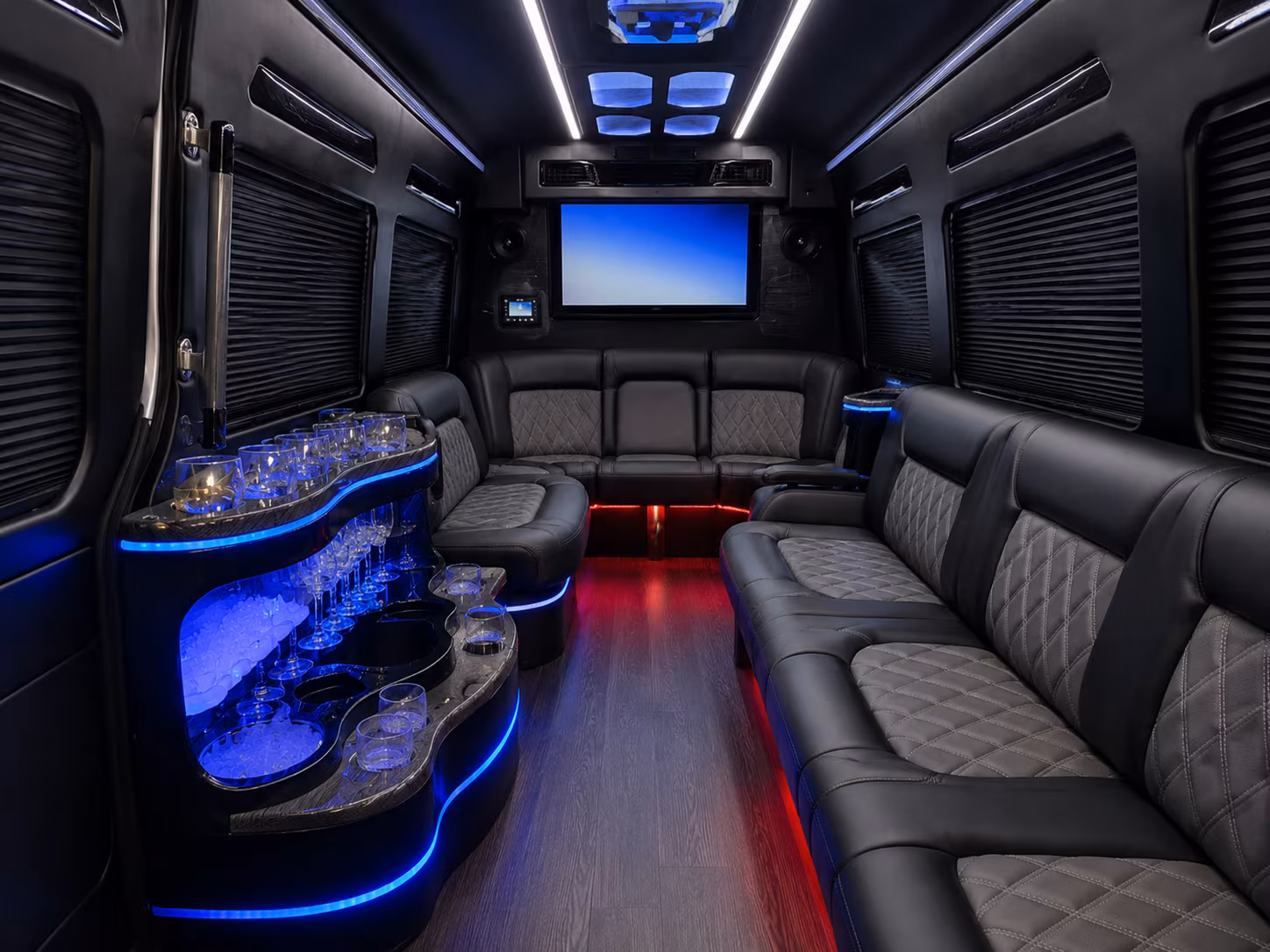 bus rental options for san diego trips