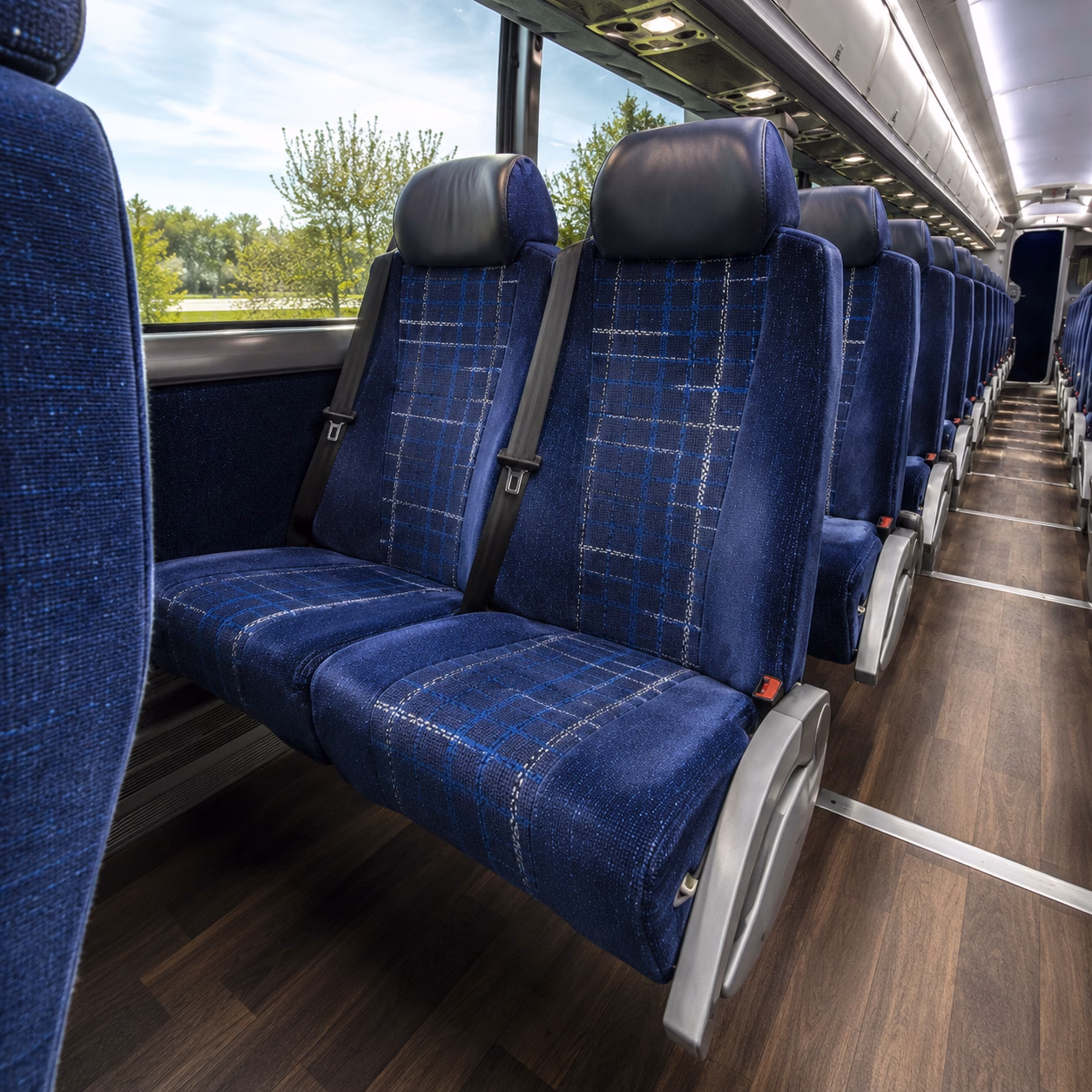 san diego airport transportation onboard seating