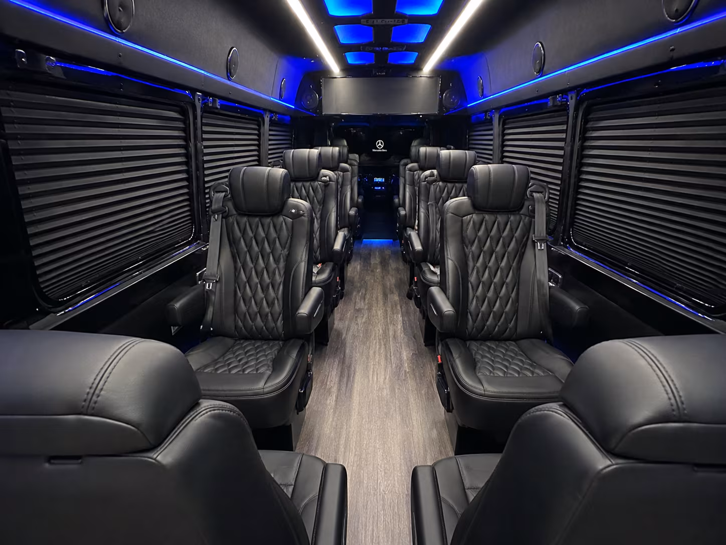 san diego employee transportation onboard seating