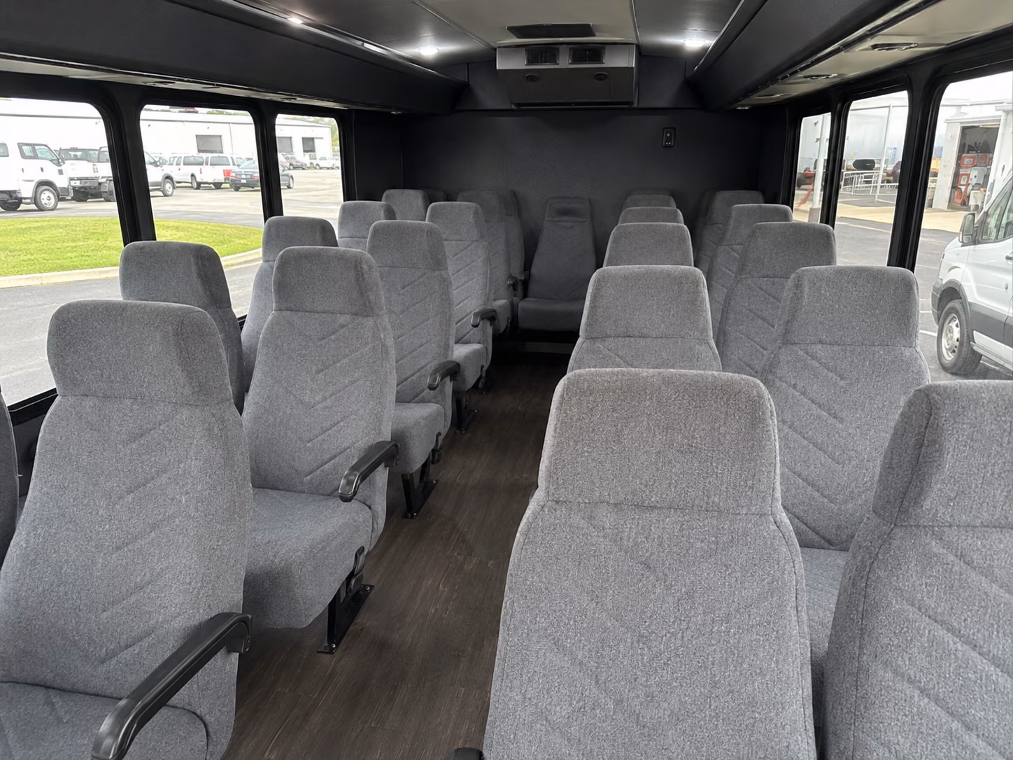 san diego long distance transportation onboard seating