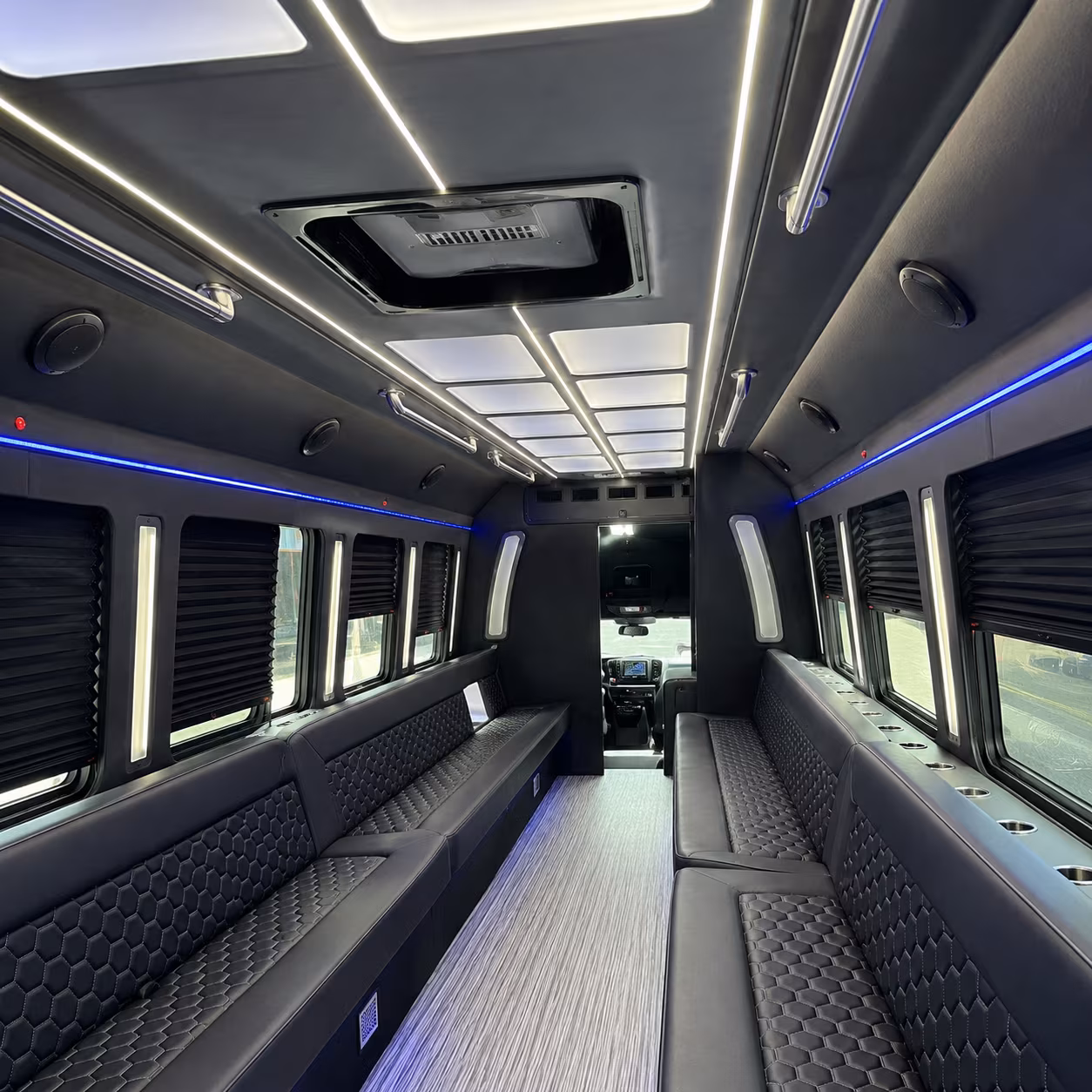 san diego party bus rentals inside